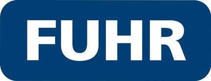FUHR connection faceplate Multisafe 855R ( 3000250858 ) U-faceplate 24 mm surface galvanised/silver-plated steel