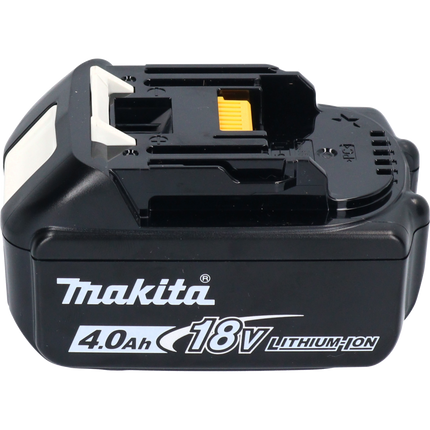 Makita DHR 171 M1X3 cordless hammer drill 18 V 1.2 J SDS-Plus Brushless + 1x rechargeable battery 4.0 Ah + 65-piece accessory set + case - without charger