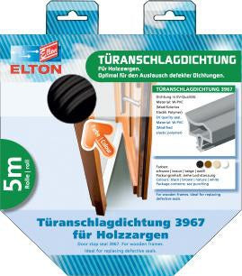 Ellen Joint de butée de porte 3967 DIY ( 3327023249 ) longueur 5 m à fraiser
