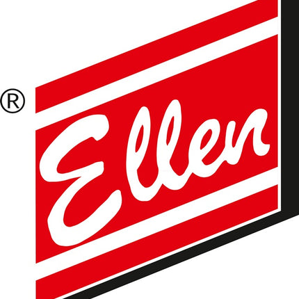 Junta de cepillo Ellen IBS 50 ( 3327023157 ) longitud 1000 mm anchura 8,5 mm con cepillo resistente para atornillar