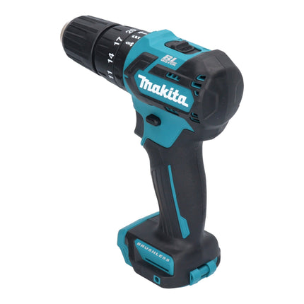 Makita HP 332 DM1E cordless impact drill 12 V max. 35 Nm brushless + 1x rechargeable battery 4.0 Ah + case - without charger