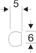 BMB profile bars ( 3000271932 ) 1000 mm