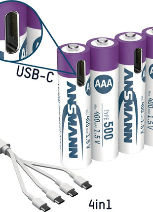 Pila Ansmann ( 4000876123 ) 1,5 V 400 mAh