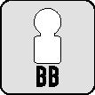 AMF deadbolt lock 49 ( 3311021059 ) DIN left / right BB backset 60 mm