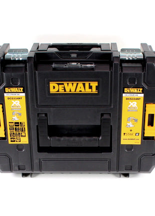 DeWalt DCS 334 NT cordless pendulum action jigsaw 18V brushless + 1x rechargeable battery 4.0Ah + TSTAK - without charger