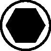Wiha hexagon socket screwdriver ( 4000825065 ) width across flats 5 mm hexagon with side drive