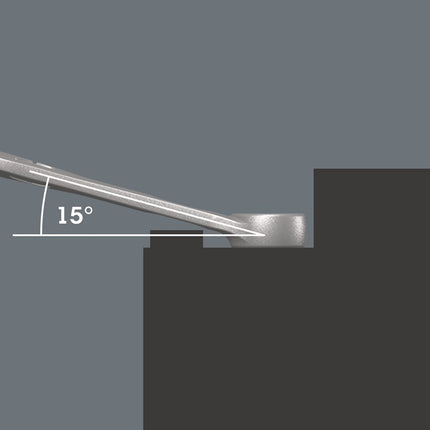 Wera combination spanner 6003 Joker ( 4000822302 ) SW 11 mm length 135 mm alloyed tool steel