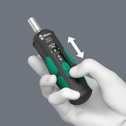 Wera torque screwdriver set 7515/7 ( 4000828160 ) 7-piece set 2, 3, 4, 5, 6 Nm