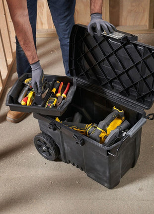 Stanley assembly box ( 8002733296 ) mobile W610xD420xH400 mm extendable telescopic handle