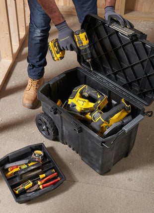 Stanley assembly box ( 8002733296 ) mobile W610xD420xH400 mm extendable telescopic handle