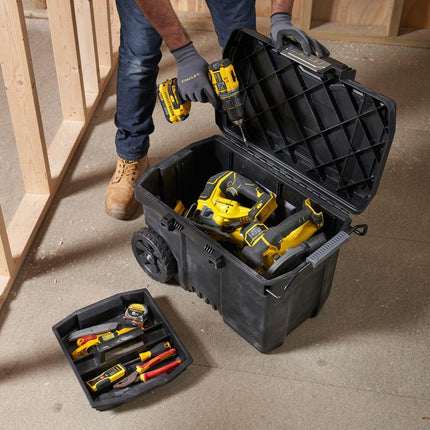 Caja de montaje Stanley ( 8002733296 ) móvil W610xD420xH400 mm mango telescópico extensible