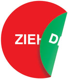 Door sticker ( 3000277038 ) Ø 100 mmLxW Self-adhesive film