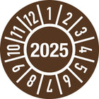 Adhesivo de inspección de un año ( 9000477111 ) Lámina de Ø 30 mm