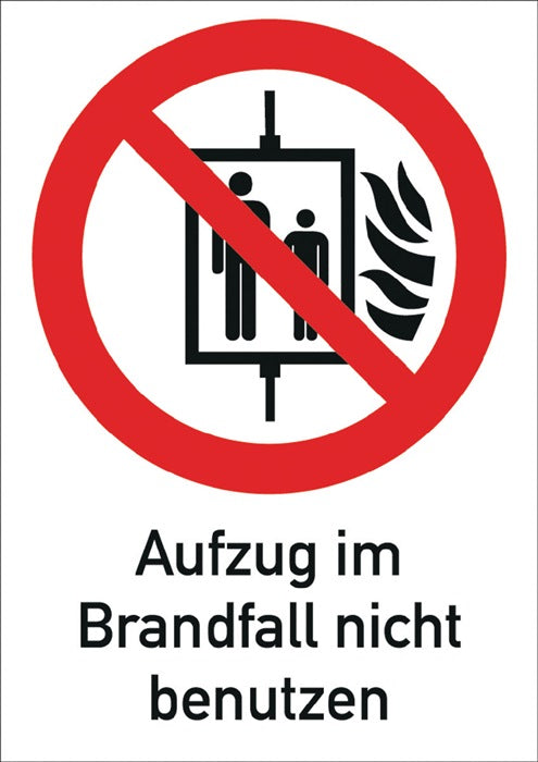 Prohibition sign ( 3000277612 ) ASR A1.3/DIN EN ISO 7010 Foil
