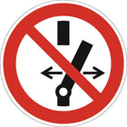 Prohibition signs ( 9000477530 ) ASR A1.3/DIN EN ISO 7010 Plastic