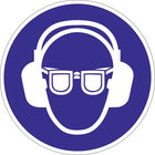 Signe d'obligation ( 9000477512 ) Utiliser des protections auditives/ oculaires