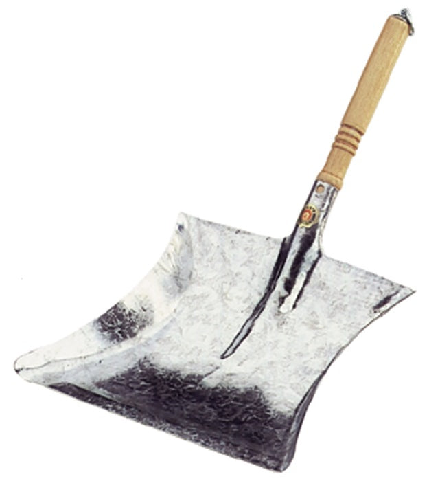 Szufelka ( 9000470260 ) z drewnianym uchwytem, metalowa ocynkowana