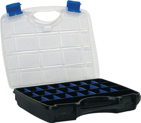 Scatola d'assortimento Linea Basic ( 4000871449 ) L460xP350xH81mm trasparente nero-blu