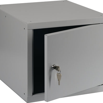 Schließfachschrank ( 9000453672 ) lichtgrau/lichtgrau 1 Abteile
