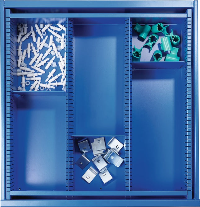 Drawer partition material BK 600 ( 9000427010 ) Front height 140 mm