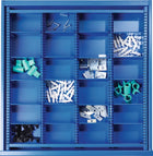 Drawer partition material BK 600 ( 9000427009 ) Front height 100 mm