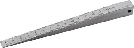Measuring wedge ( 4000858852 ) 0.5-15 mm Reading 0.1 mm