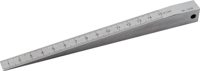Measuring wedge ( 4000858852 ) 0.5-15 mm Reading 0.1 mm