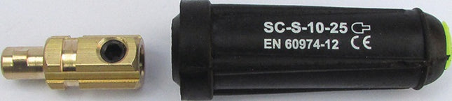 Welding cable coupling ( 1000152580 ) Ground plug KS 25