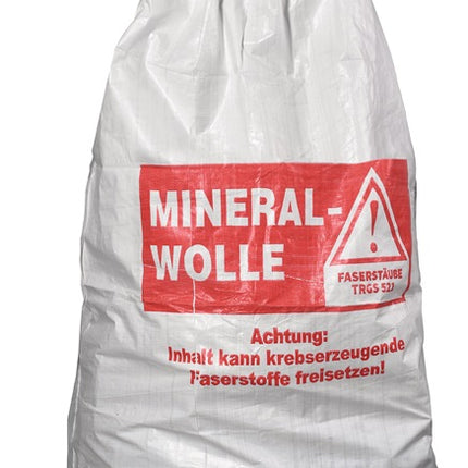 Flat sack standard PP ( 4000818158 ) Length 2200 mm Width 1400 mm Imprint: Mineral wool