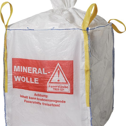 Transport bag Big Bag ( 4000818466 ) Length 900 mm Width 900 mm Height 1100 mm Imprint: Mineral wool
