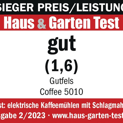 Coffee grinder COFFEE 5010 ( 4000896638 ) 200 W stainless steel 860 g