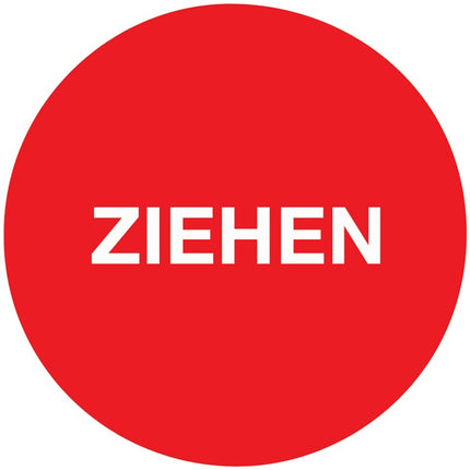 Door sticker ( 3000277040 ) Ø 50 mmLxW Self-adhesive film