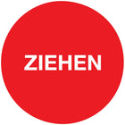 Door sticker ( 3000277040 ) Ø 50 mmLxW Self-adhesive film