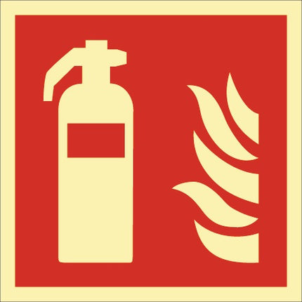 Cartello antincendio DIN EN ISO 7010 ( 9000477560 ) L148xL148 mm Lamina