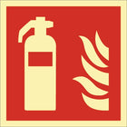 Cartello antincendio DIN EN ISO 7010 ( 9000477560 ) L148xL148 mm Lamina