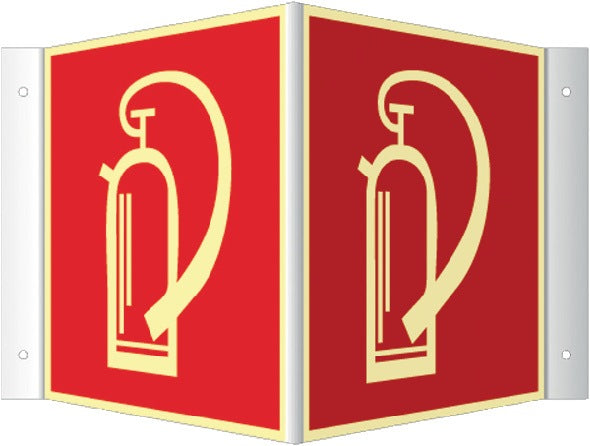 Cartello angolare ( 3000277614 ) L148xL148 mm vuoto in plastica bianca