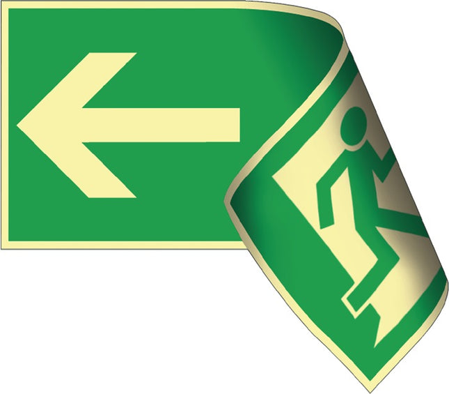 Rescue sign BGV A8 ( 3000277430 ) L297xW148 mm plastic