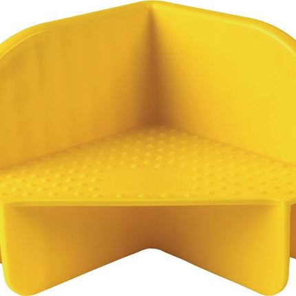 Stacking corner ( 9000451051 ) yellow plastic
