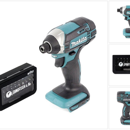 Makita DTD 152 Z 18 V Li-Ion Akku Schlagschrauber + Wiha Bit Set 31 tlg. Bitbox - ohne Akku, ohne Ladegerät - Toolbrothers