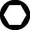 Gedore socket 19 ( 4000821333 ) 1/2 ″ hexagon length 44.5 mm