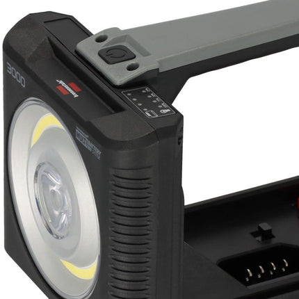 Lámpara de mano recargable Brennenstuhl HL 3000 ( 8002643425 ) 18 V