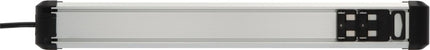 Regleta Brennenstuhl Premium-Protect-Line ( 8001718837 ) 16 A 230 V negro/plata 3 m PVC 1,5 mm²