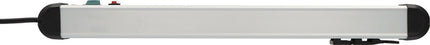 Regleta Brennenstuhl Premium-Protect-Line ( 8001718837 ) 16 A 230 V negro/plata 3 m PVC 1,5 mm²
