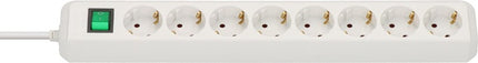 Brennenstuhl Multiprise Eco Line ( 4000873539 ) 16 A 250 V blanc 3 m H05VV-F 3 x 1,5 mm