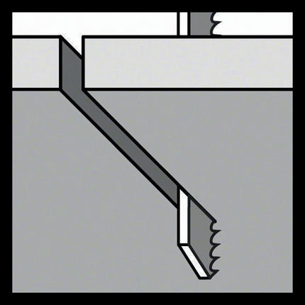 Lama per seghetto alternativo Bosch T 101 AIF ( 4000837568 ) lunghezza totale 100 mm BIM