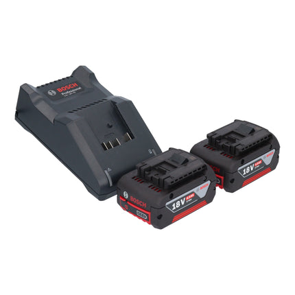 Bosch GWS 18V-10 Professional Meuleuse angulaire sans fil 18 V 125 mm Brushless + 2x batterie 4,0 Ah + chargeur