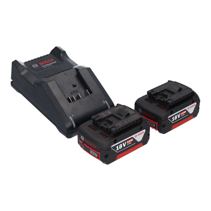 Bosch GWS 18V-10 Professional Meuleuse angulaire sans fil 18 V 125 mm Brushless + 2x batterie 5,0 Ah + chargeur