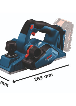 Bosch GHO 18V-26 Professional cordless planer 18 V 2.6 mm brushless + 1x rechargeable battery 4.0 Ah + L-Boxx - without charger