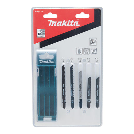 Makita 4350 FCTJ Seghetto alternativo 720 W + Valigetta MAKPAC + Set di 6 Lame da taglio