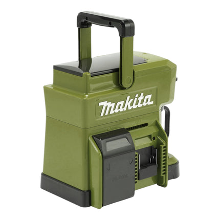 Makita DCM 501 ZO Cafetière sans fil 12 V maxi / 18 V Olive - Outdoor Adventure Edition Solo - sans batterie, sans chargeur